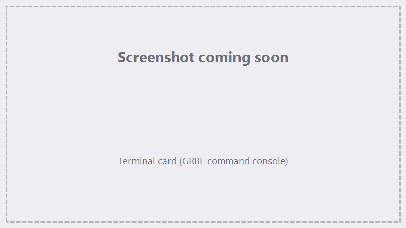 TODO screenshot: Terminal card